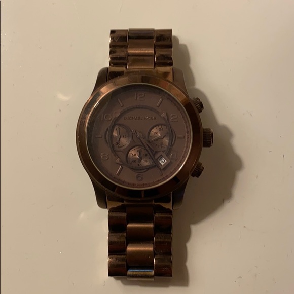 Michael Kors chocolate watch